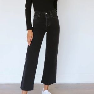 Aritzia Denim Forum Farrah - CROPPED